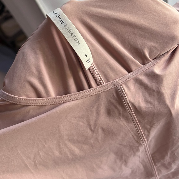 Aritzia Tight Pink Long Sleeve Top/Shirt - Picture 3 of 3